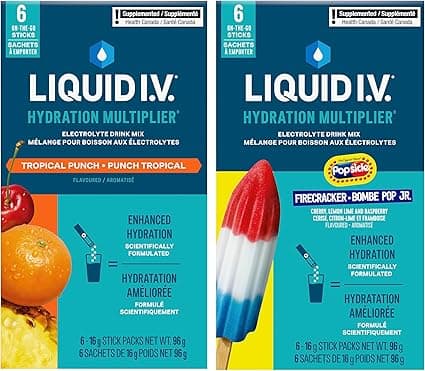 12 sachets de mélange pour boissons aux électrolytes Liquid I.V.