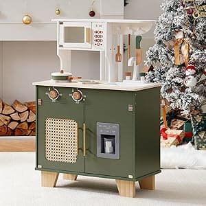 Cuisine en bois pour enfants âgés de 3 à 6 ans