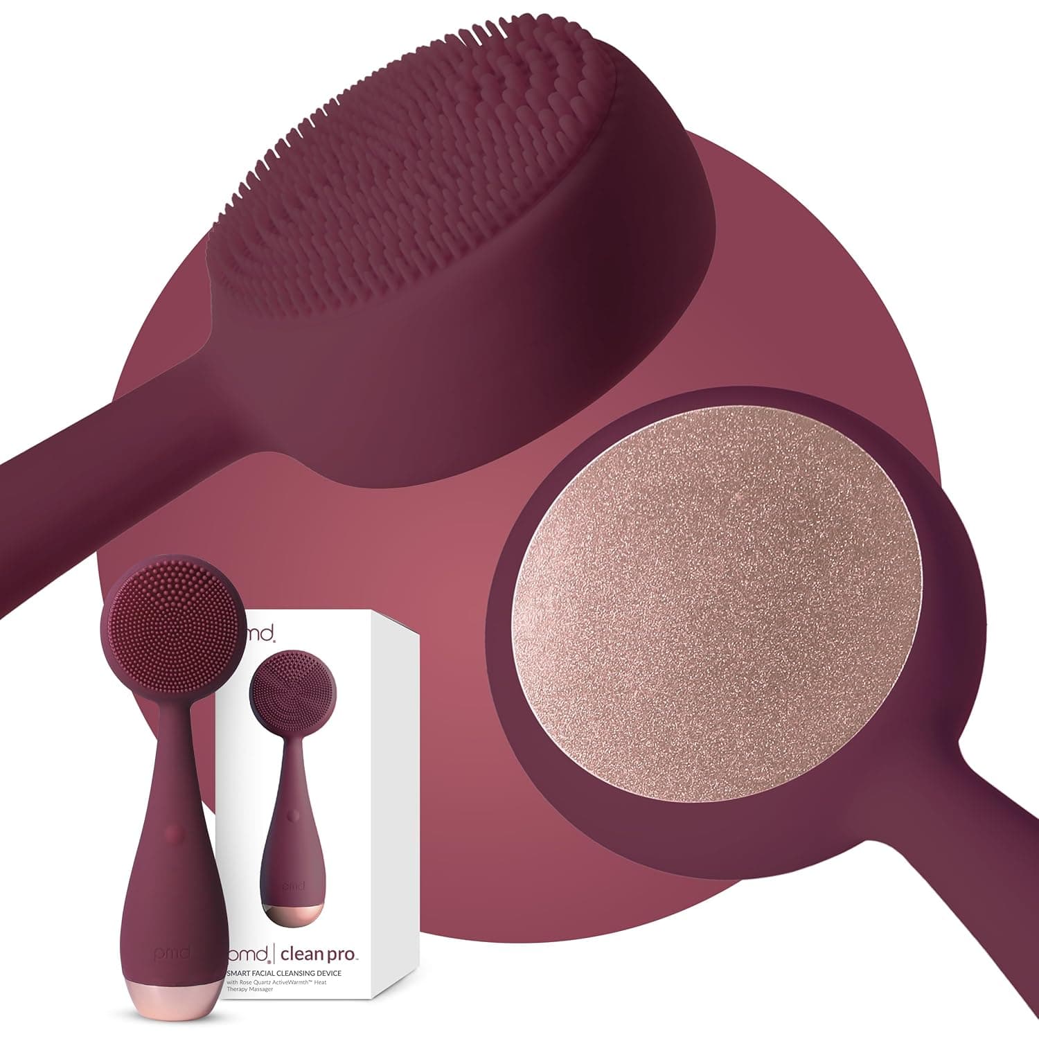 Appareil PMD Clean Pro brosse en silicone et masseur anti-âge