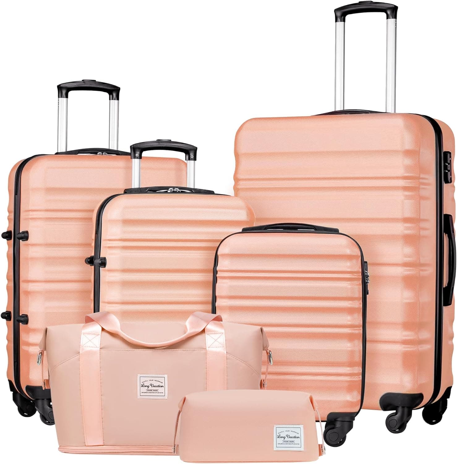 Ensemble de 6 valises de voyage