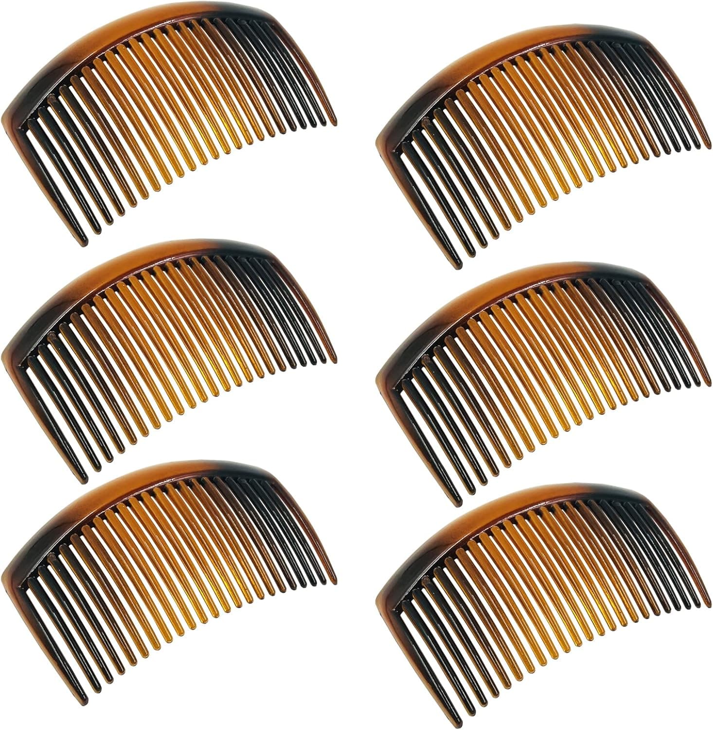 Lot de 6 peignes à cheveux torsadés - Amazon