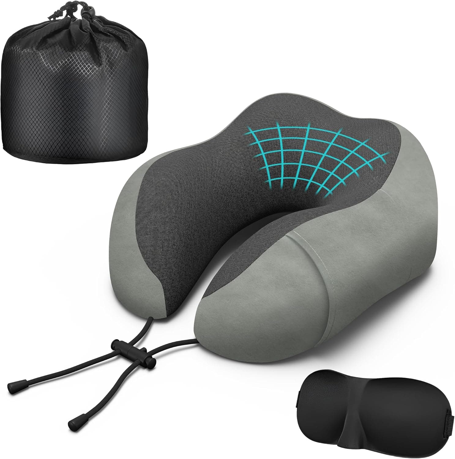 Oreiller de voyage en mousse mémoire