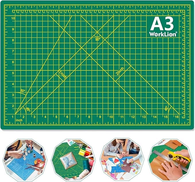 Tapis de découpe auto-cicatrisant en PVC double face pour travaux manuels