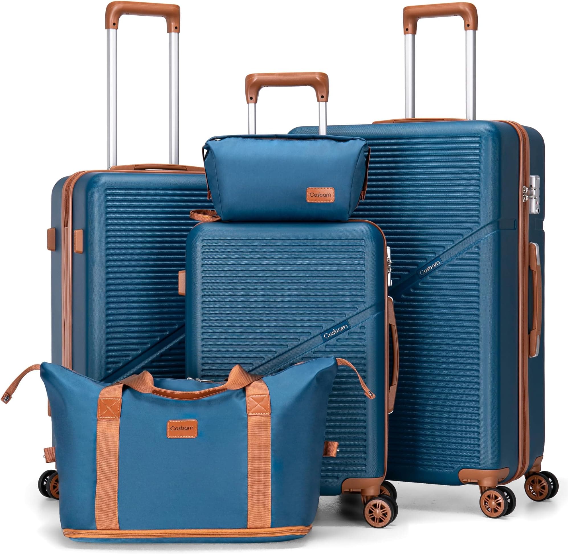 Lot de 5 valises rigides