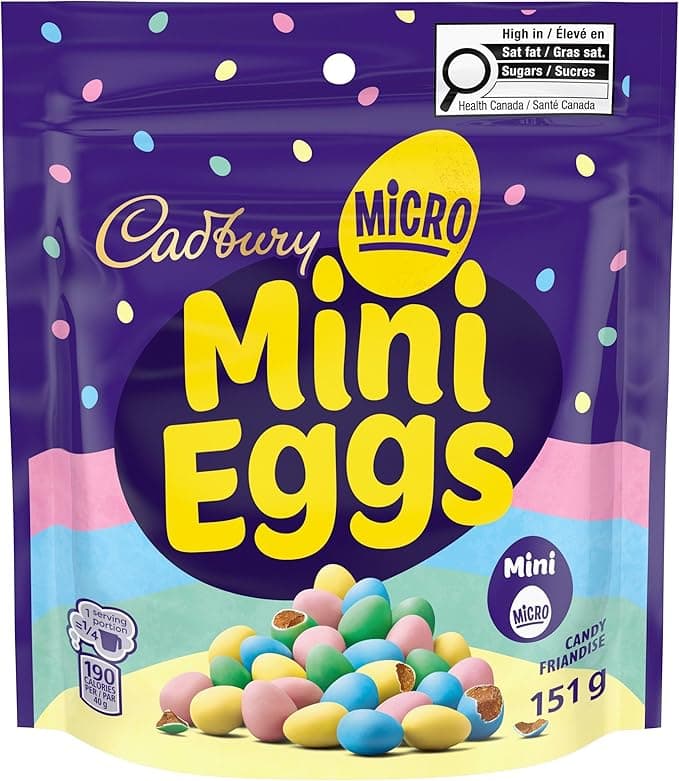 Micro mini eggs de Cadbury