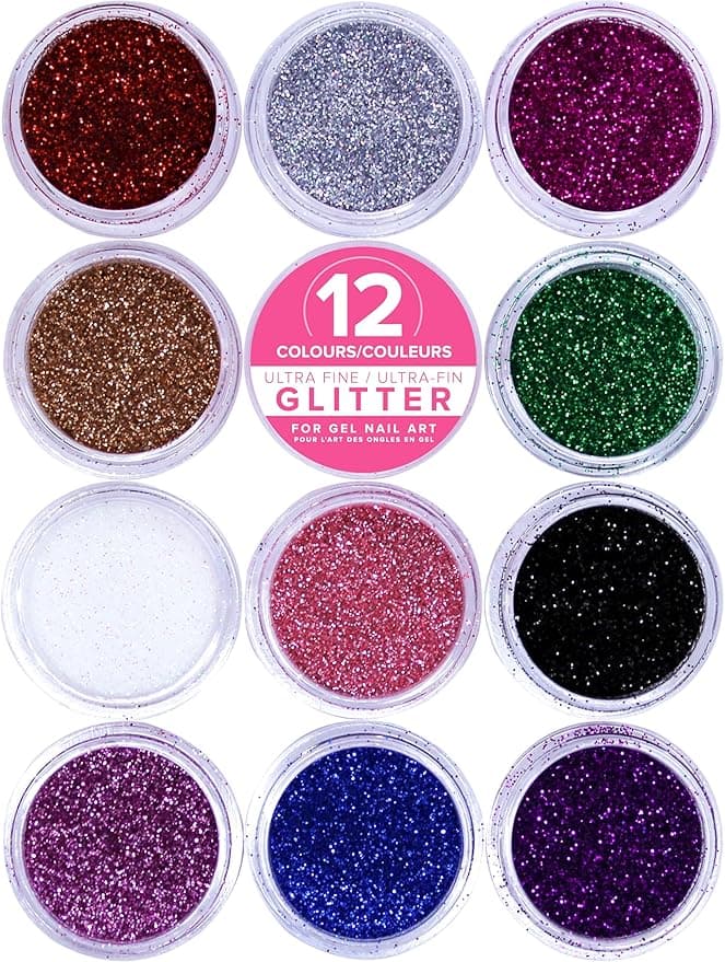 Paillettes ultra fines pour ongles