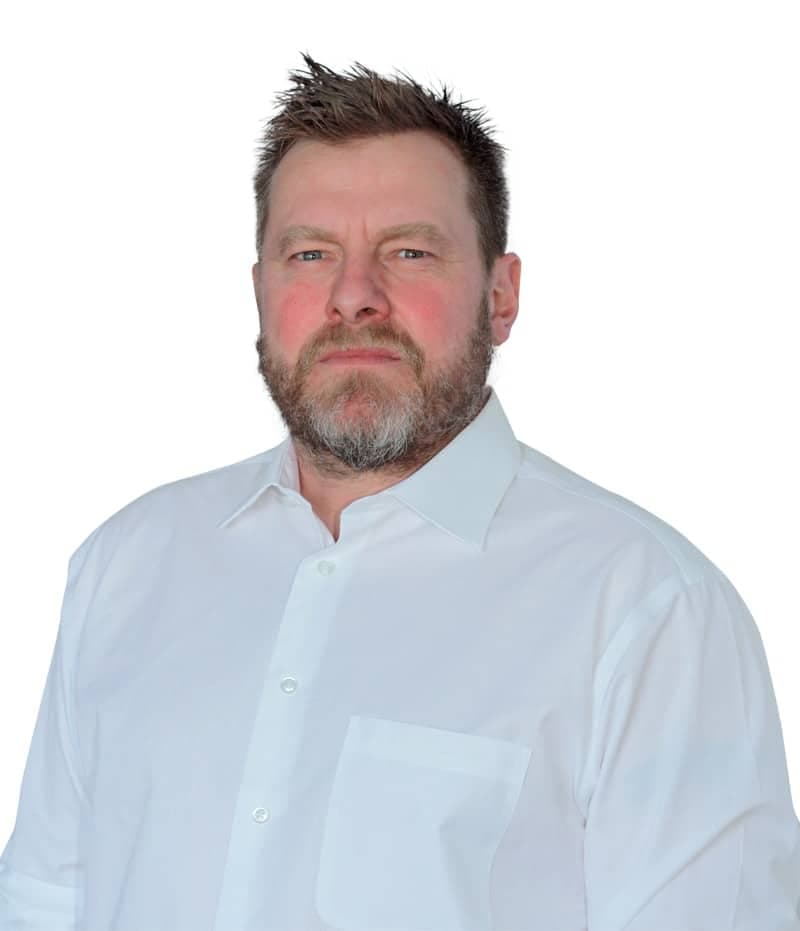 Photo portrait de Steve E. Fortin