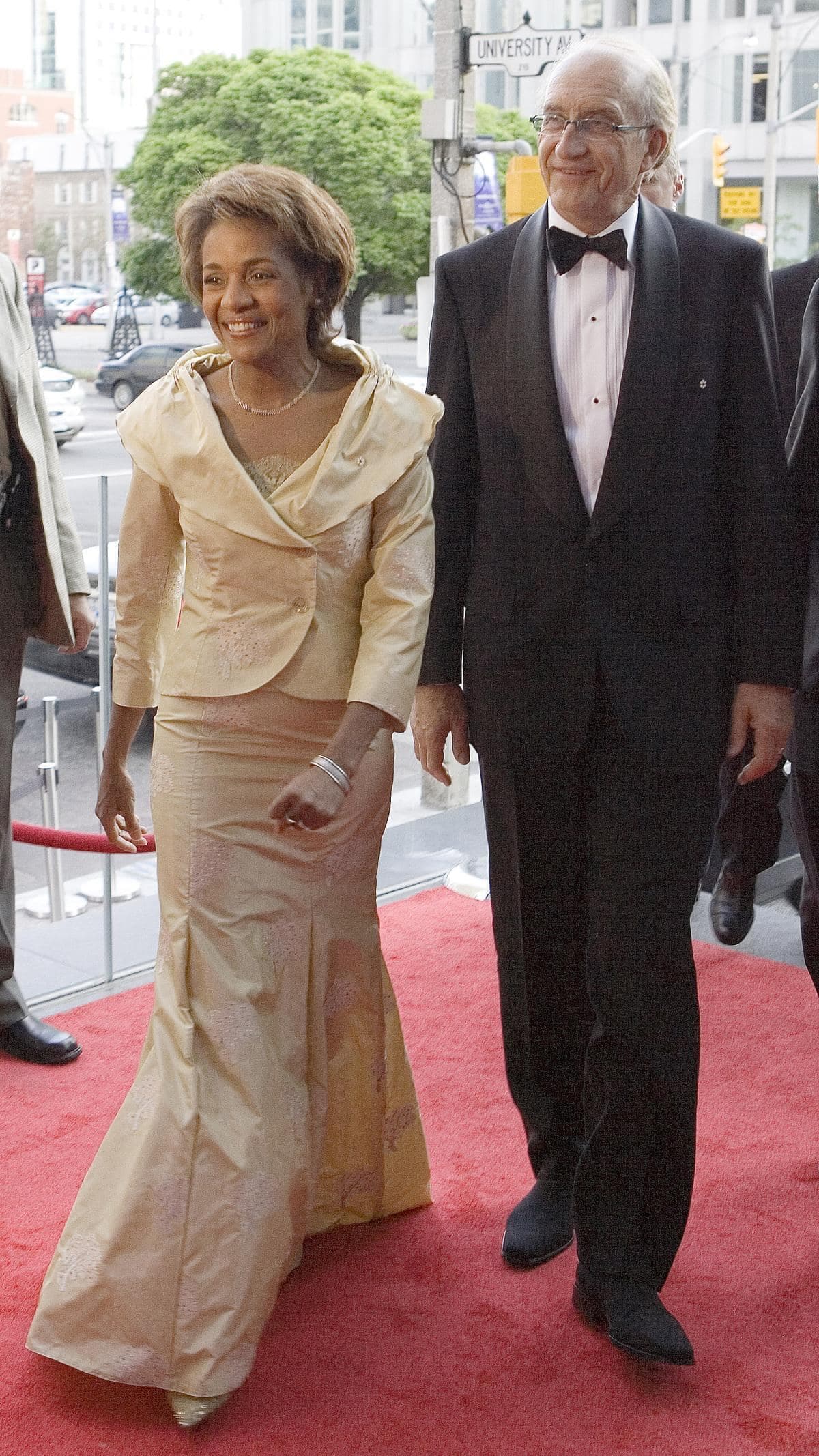 Michaëlle Jean et son mari Jean-Daniel Lafond