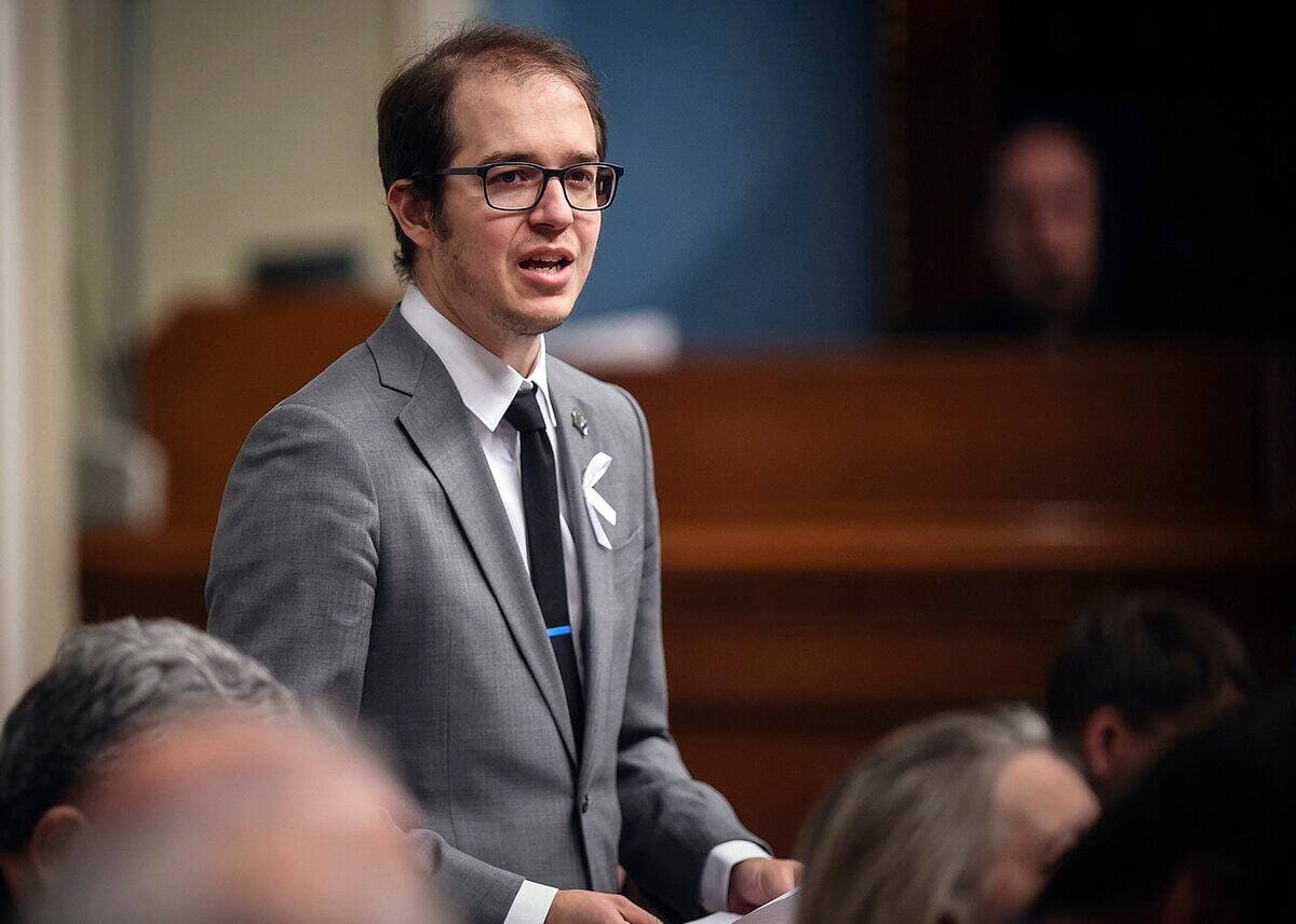 Le député d’Hochelaga-Maisonneuve, Alexandre Leduc