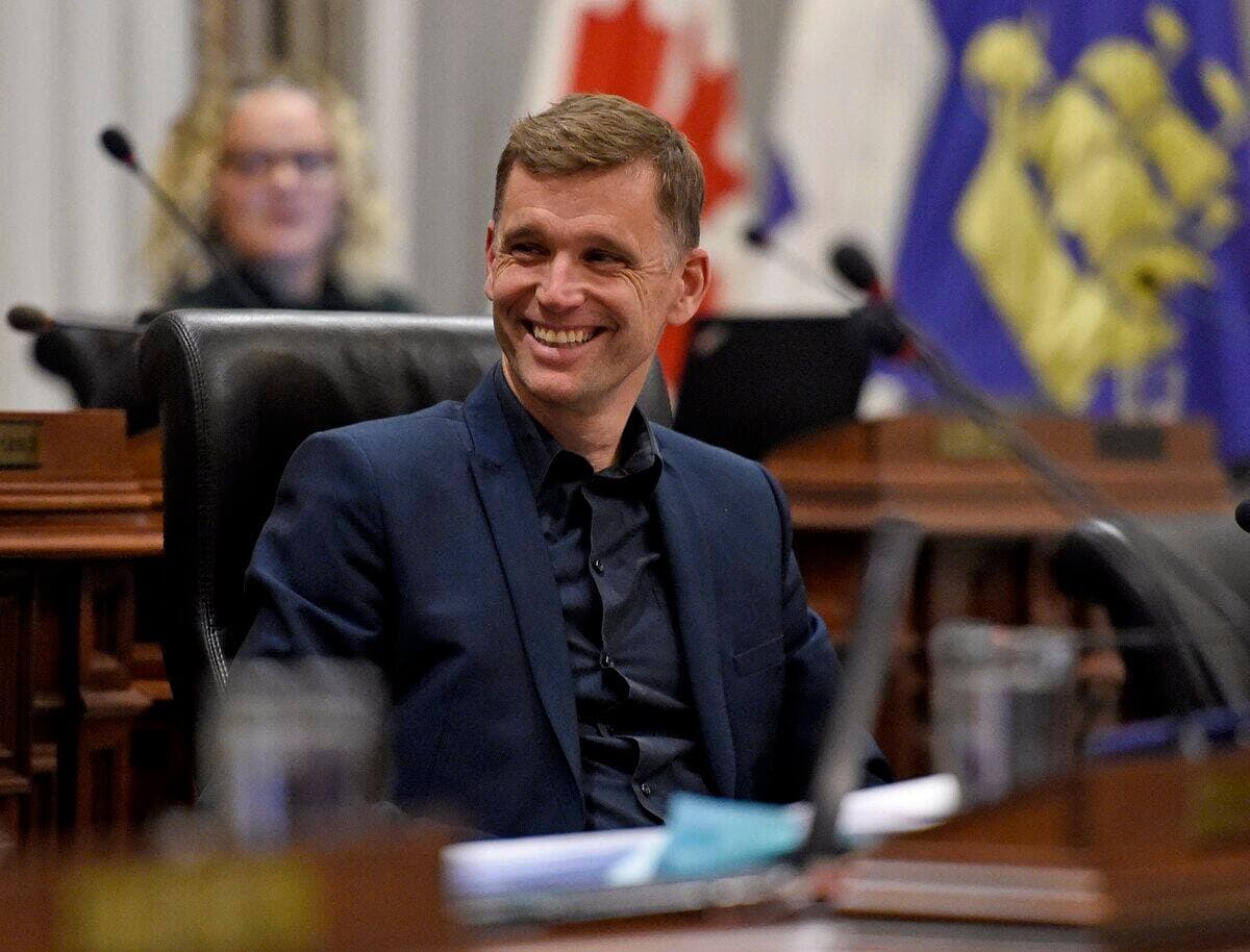 Le nouveau maire de Québec, Bruno Marchand