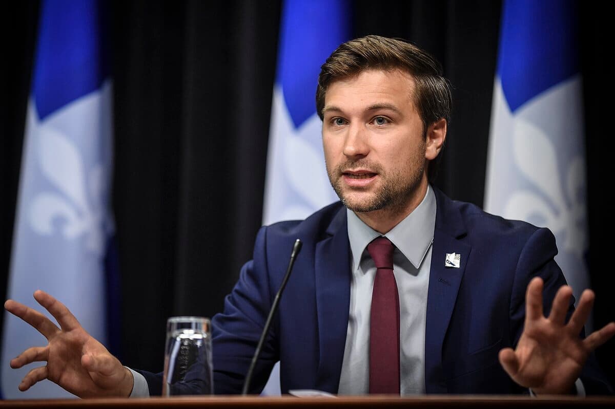 Gabriel Nadeau-Dubois, chef parlementaire de Québec solidaire
