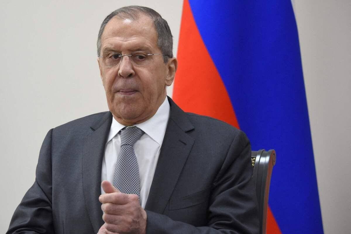Le ministre des Affaires étrangères de la Russie, Sergeï Lavrov.
