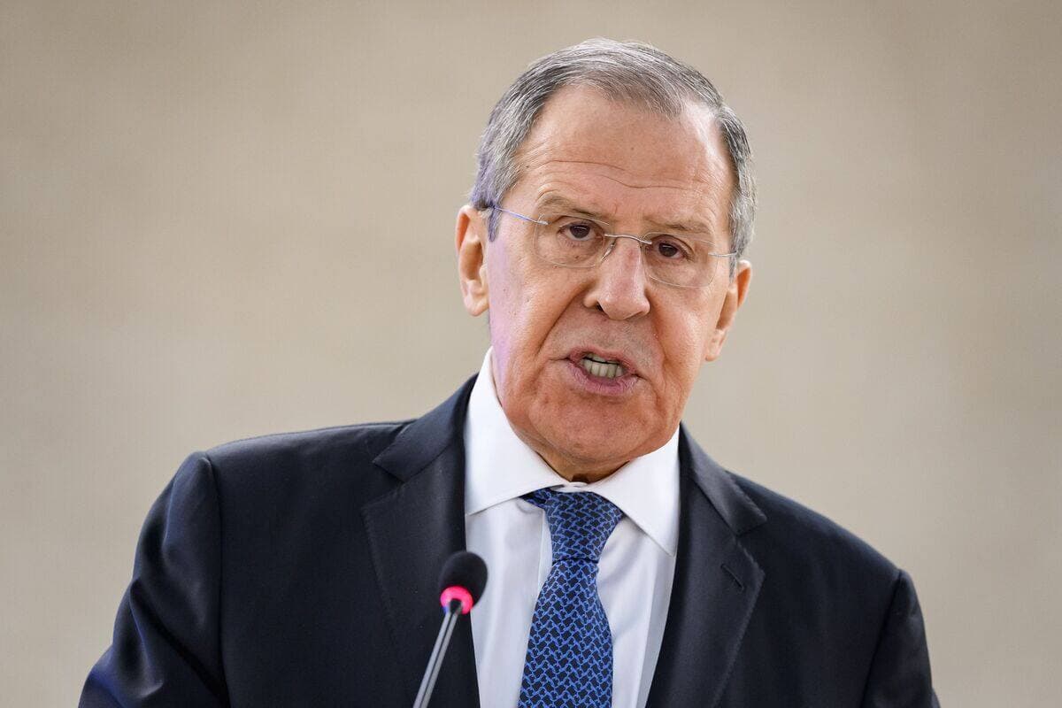 Le ministre russe des Affaires étrangères, Sergueï Lavrov.