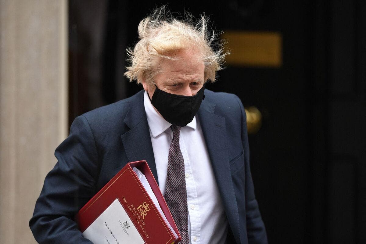 Le premier ministre britannique Boris Johnson