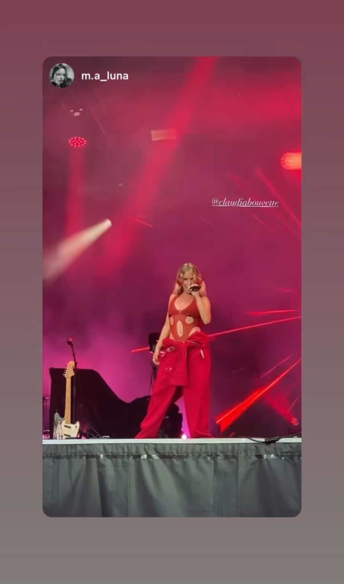 STORY INSTAGRAM / CLAUDIA BOUVETTE
