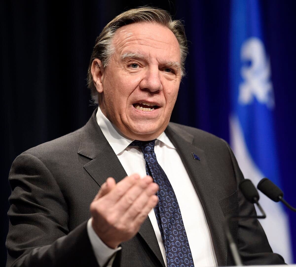 Le premier ministre du Québec, François Legault
