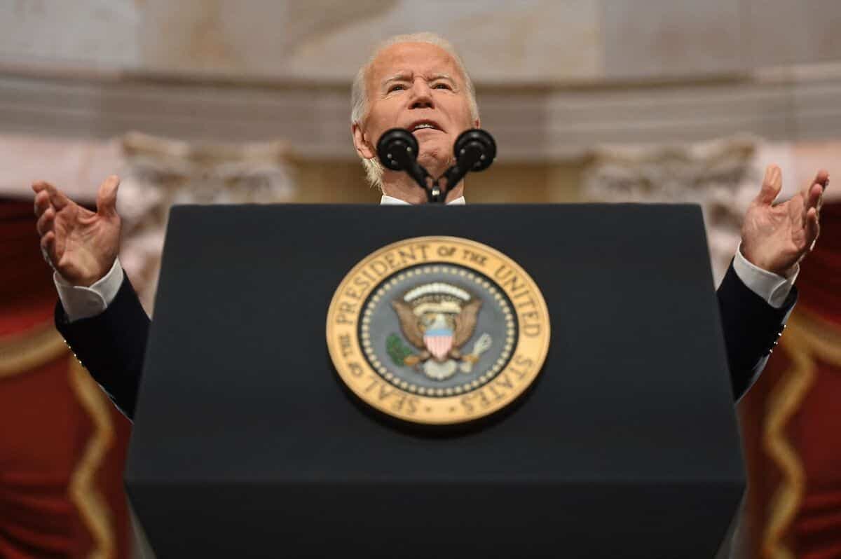 Le président américain, Joe Biden