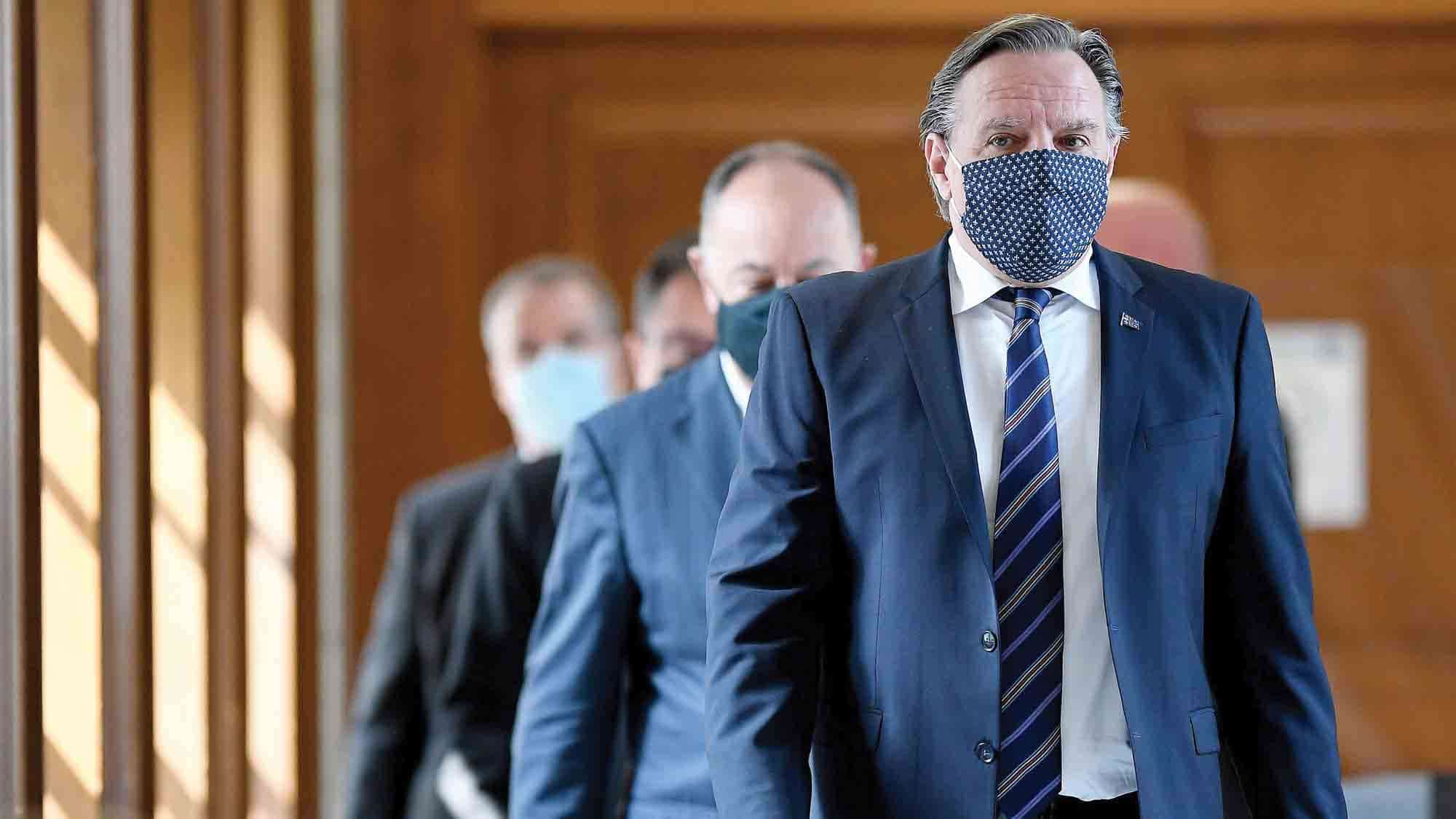 Le premier ministre François Legault a lancé un appel à la solidarité aux Québécois de toutes les régions, hier, lors d’un point de presse à Québec en compagnie du Dr Horacio Arruda et du ministre Christian Dubé.