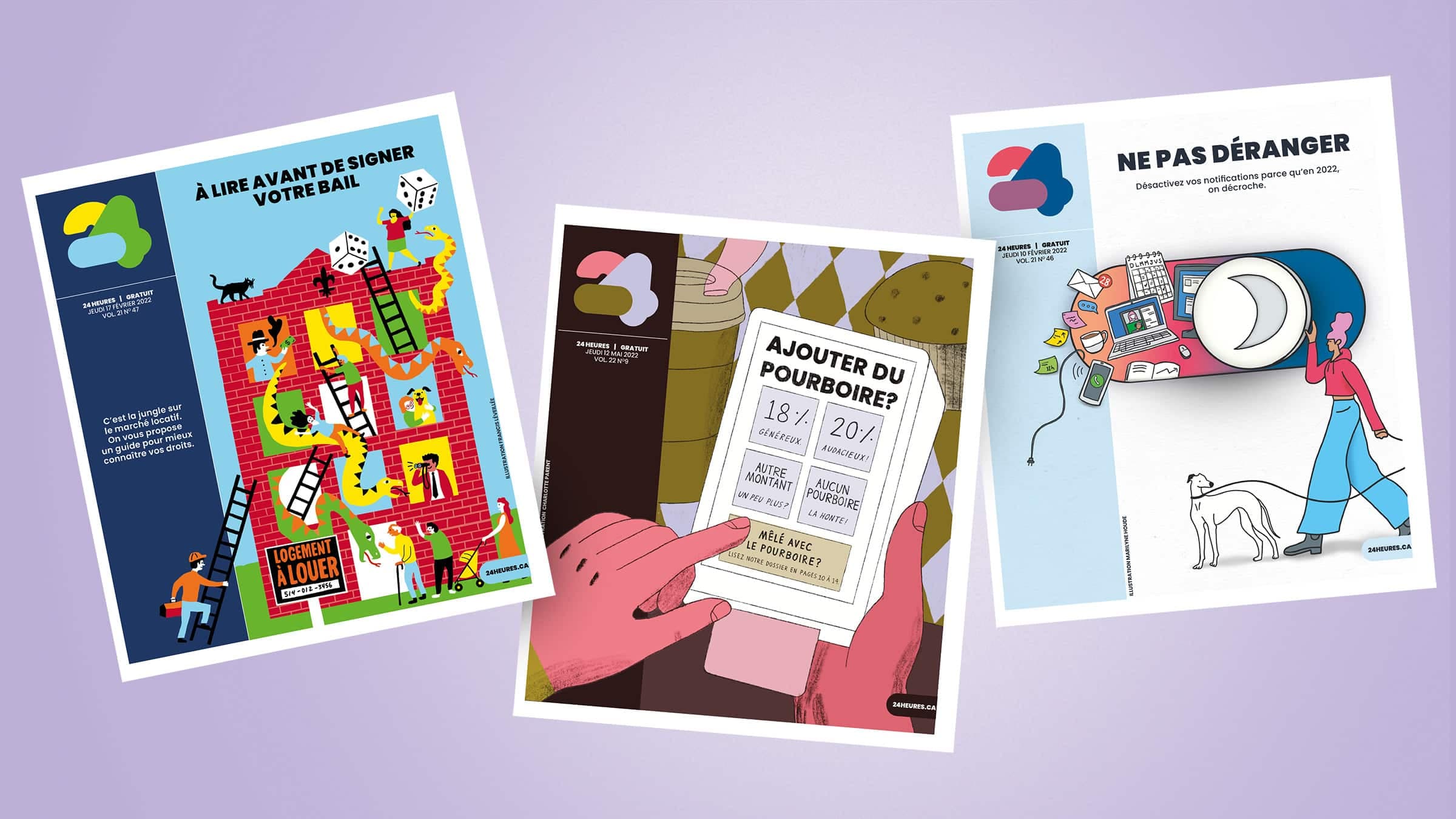 Illustrations Francis Léveillée, Charlotte Parent et Marilyne Houde