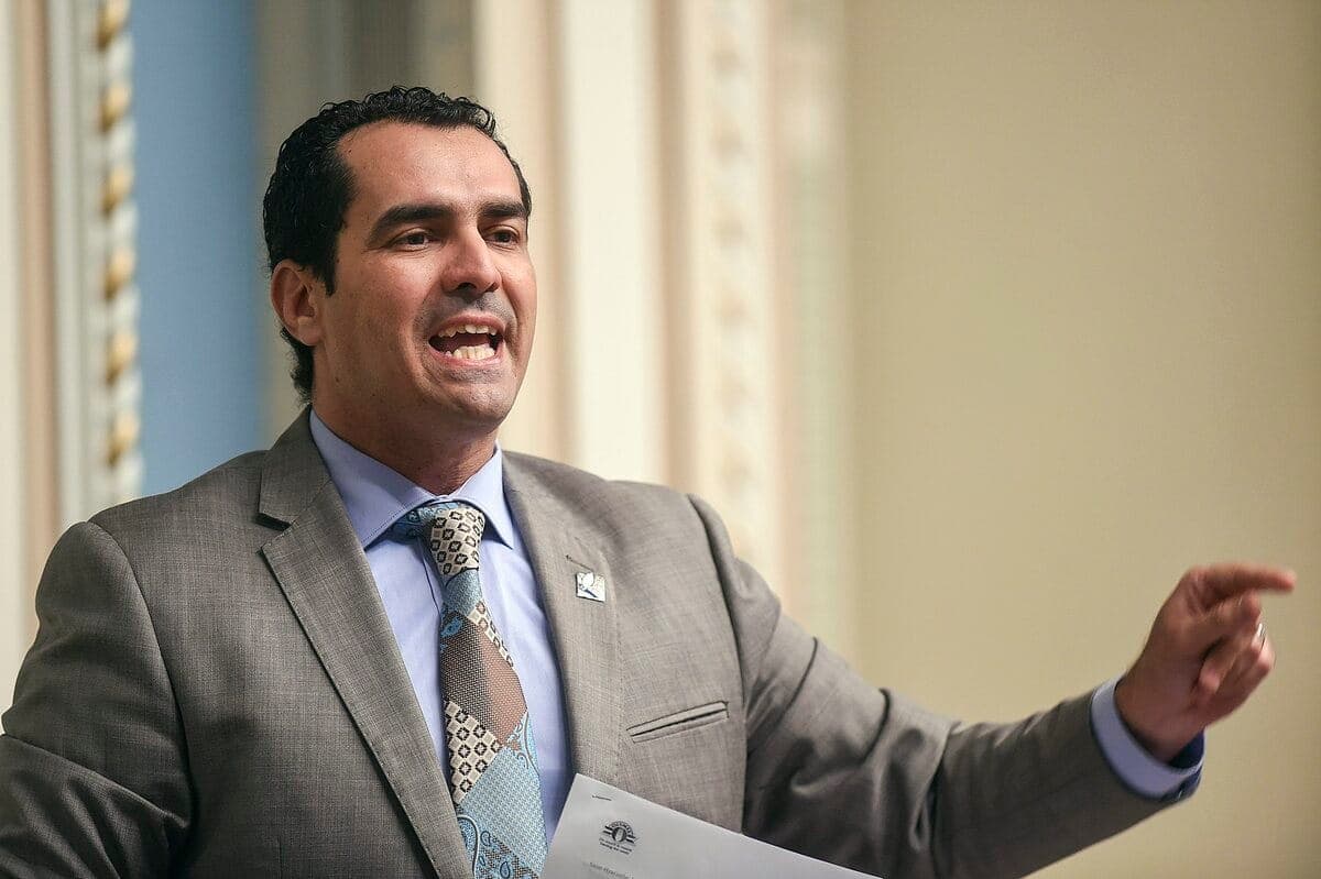 Le député libéral Monsef Derraji