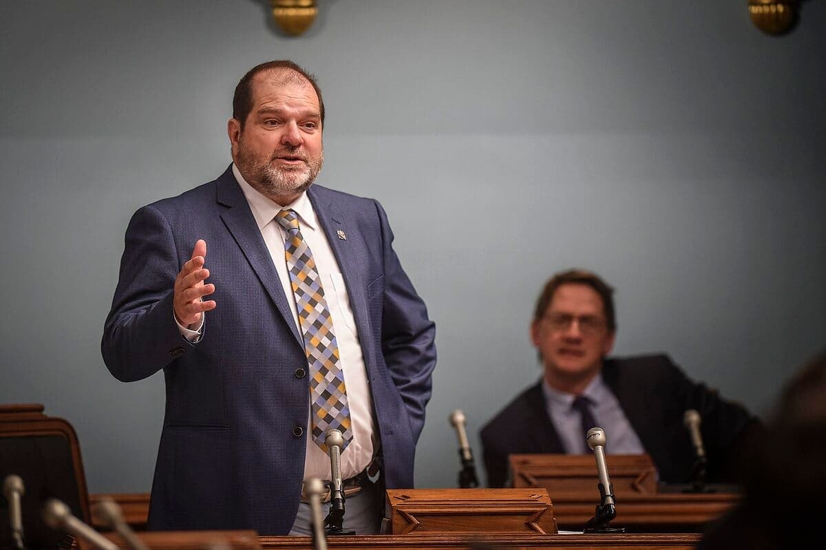 Le député péquiste Harold Lebel