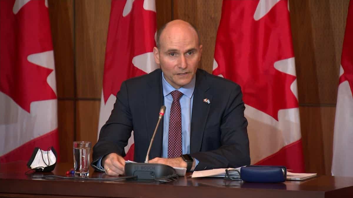 Le ministre fédéral de la Santé, Jean-Yves Duclos