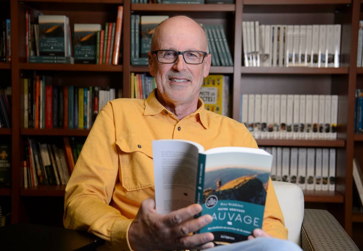 L’ingénieur forestier allemand Peter Wohlleben, auteur du livre à succès «La Vie secrète des arbres», était de passage au Canada pour promouvoir son nouvel ouvrage et participer à différents événements.