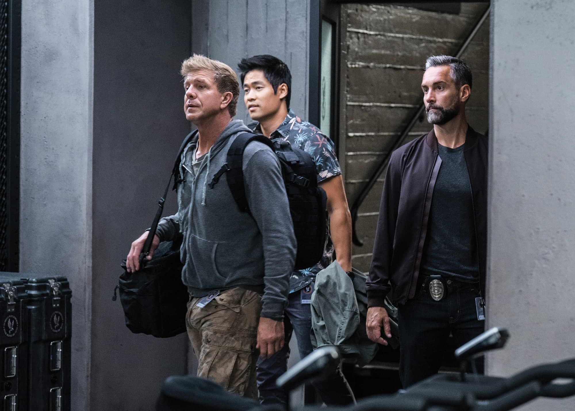 Luca, Victor et Deacon (Kenny Johnson, David Lim et Jay Harrington) mènent des recherches cruciales.