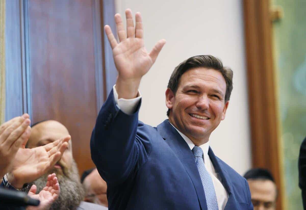 L'actuel gouverneur de la Floride, Ron DeSantis