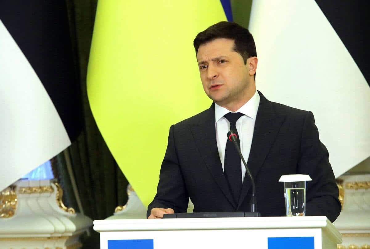 Le président ukrainien, Volodymyr Zelenskyy