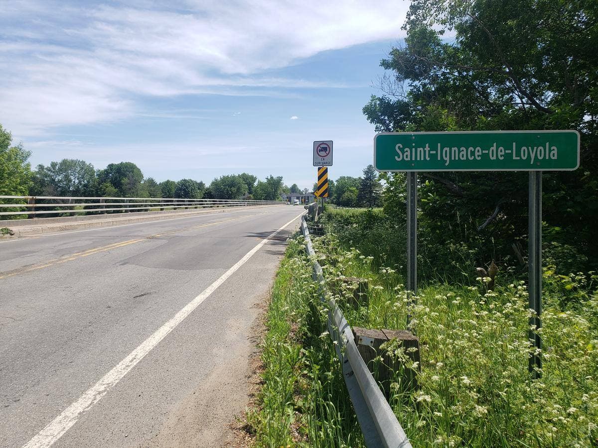 Nos routes en déroute: la route 158 à Saint-Ignace-de-Loyola inquiète dans cette municipalité de Lanaudière. Sur la photo prise en juin 2021: le pont au-dessus du Petit chenal de l’île Dupas est situé à l’entrée de Sainte-Ignace-de-Loyola.