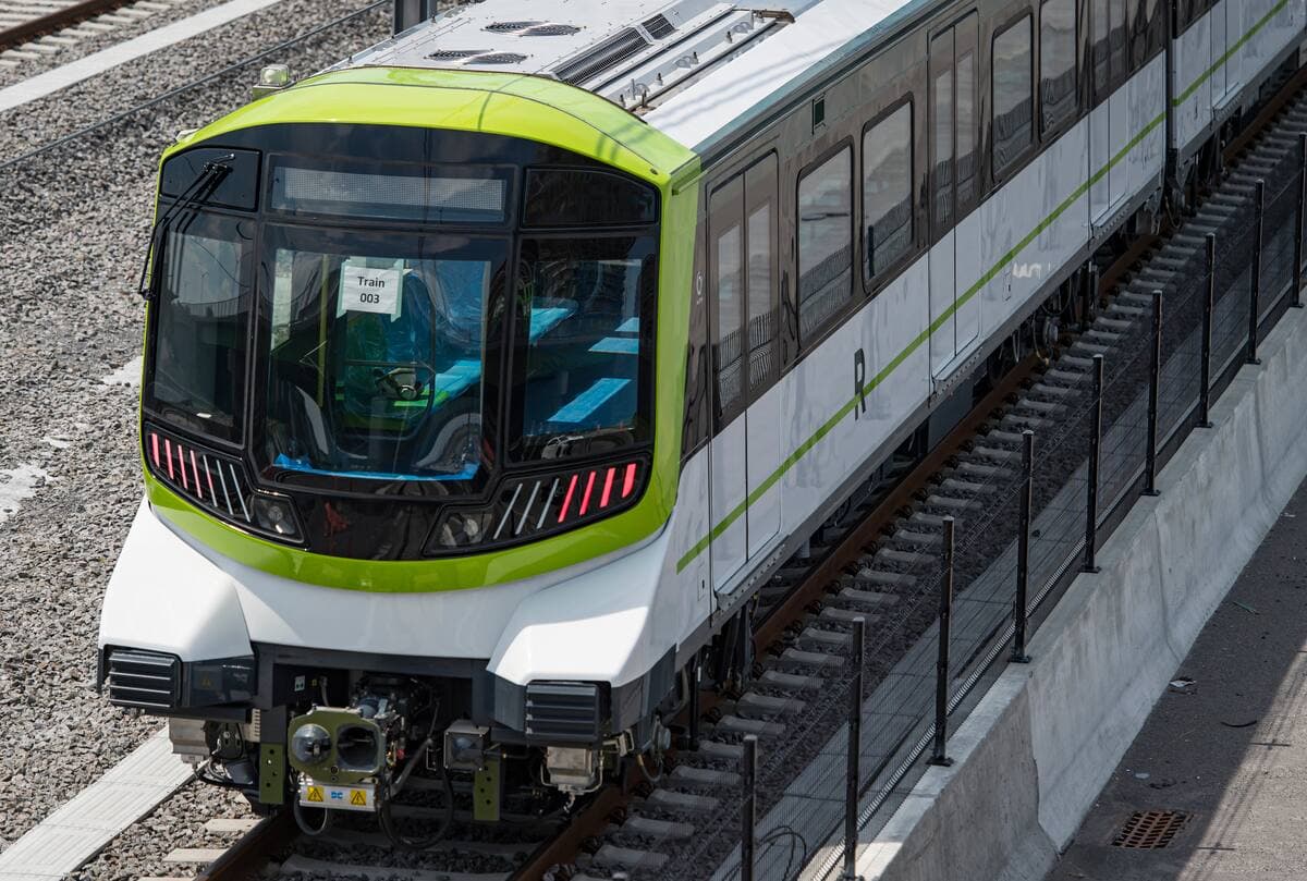 L'un des futurs trains du REM