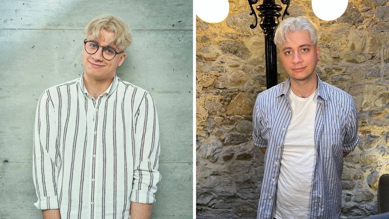 Avant : Julien Faugère / Après : David D'Amours