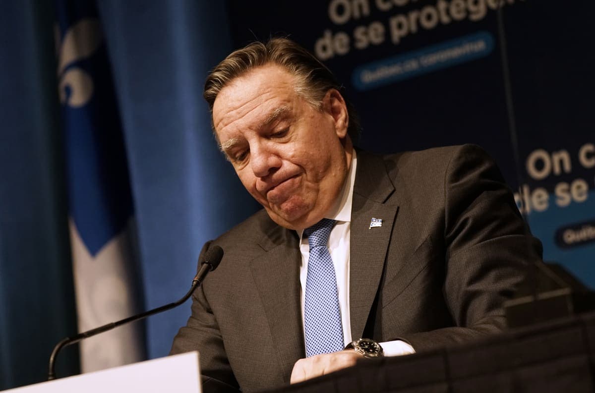 Le premier ministre, François Legault