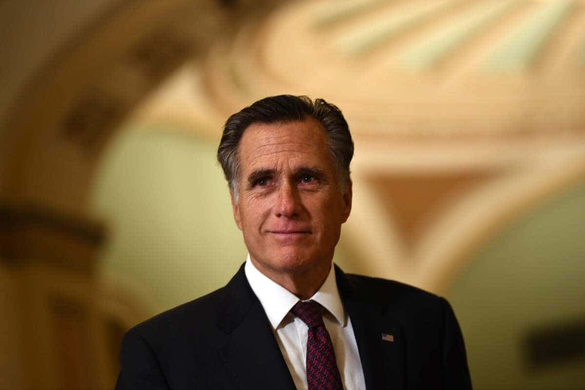 Le sénateur républicain Mitt Romney.