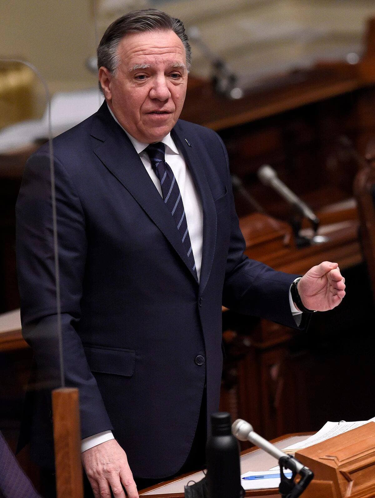 Le premier ministre du Québec, François Legault