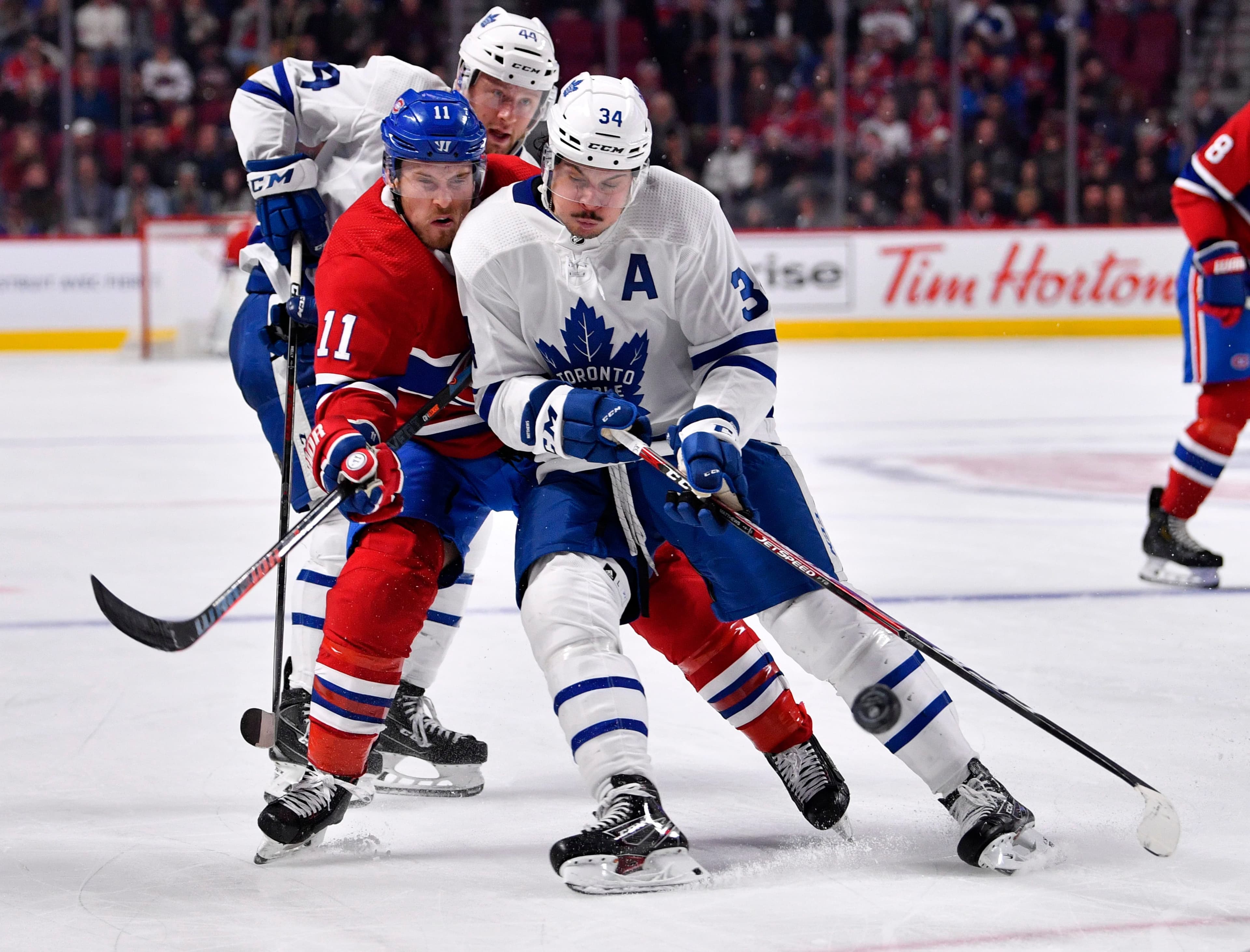 Difficile d’imaginer un affrontement entre le Canadien et les Maple Leafs en sol américain.