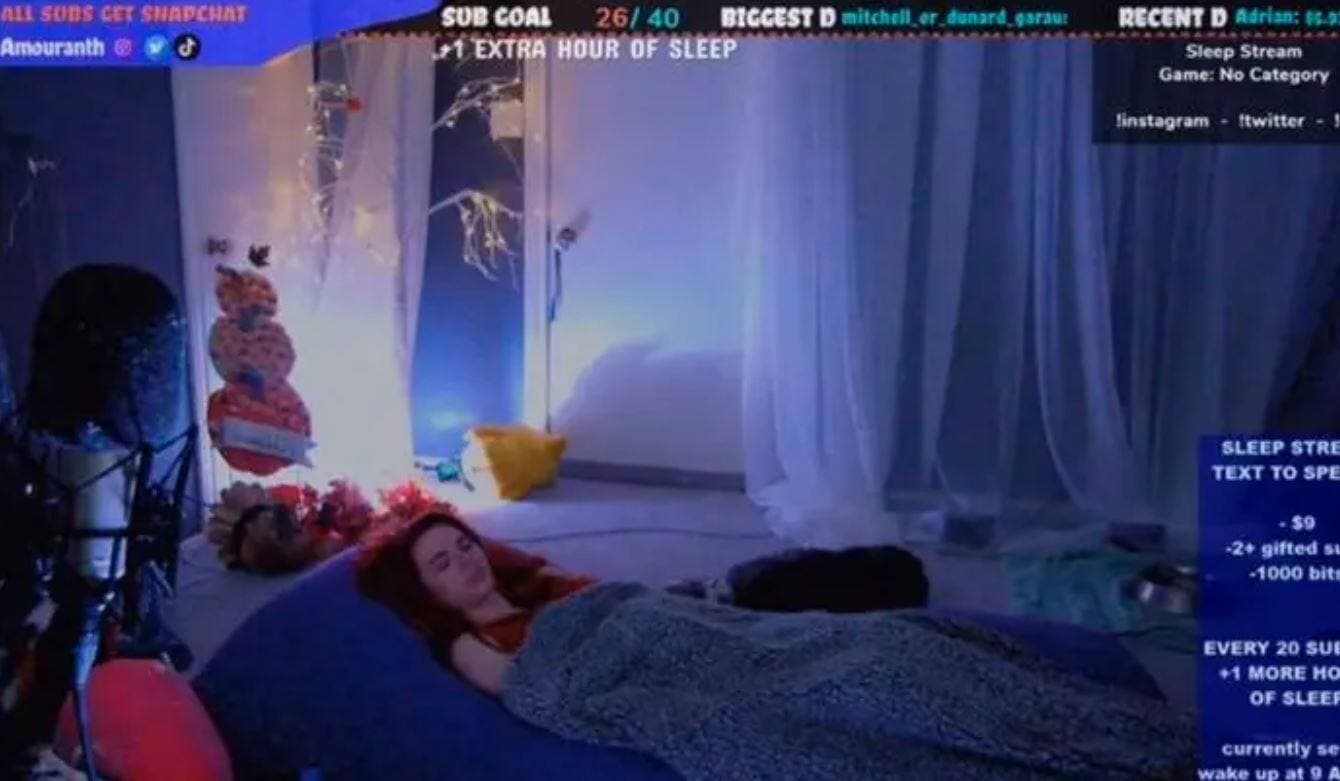 Photo tirée de Twitch | AMOURANTH