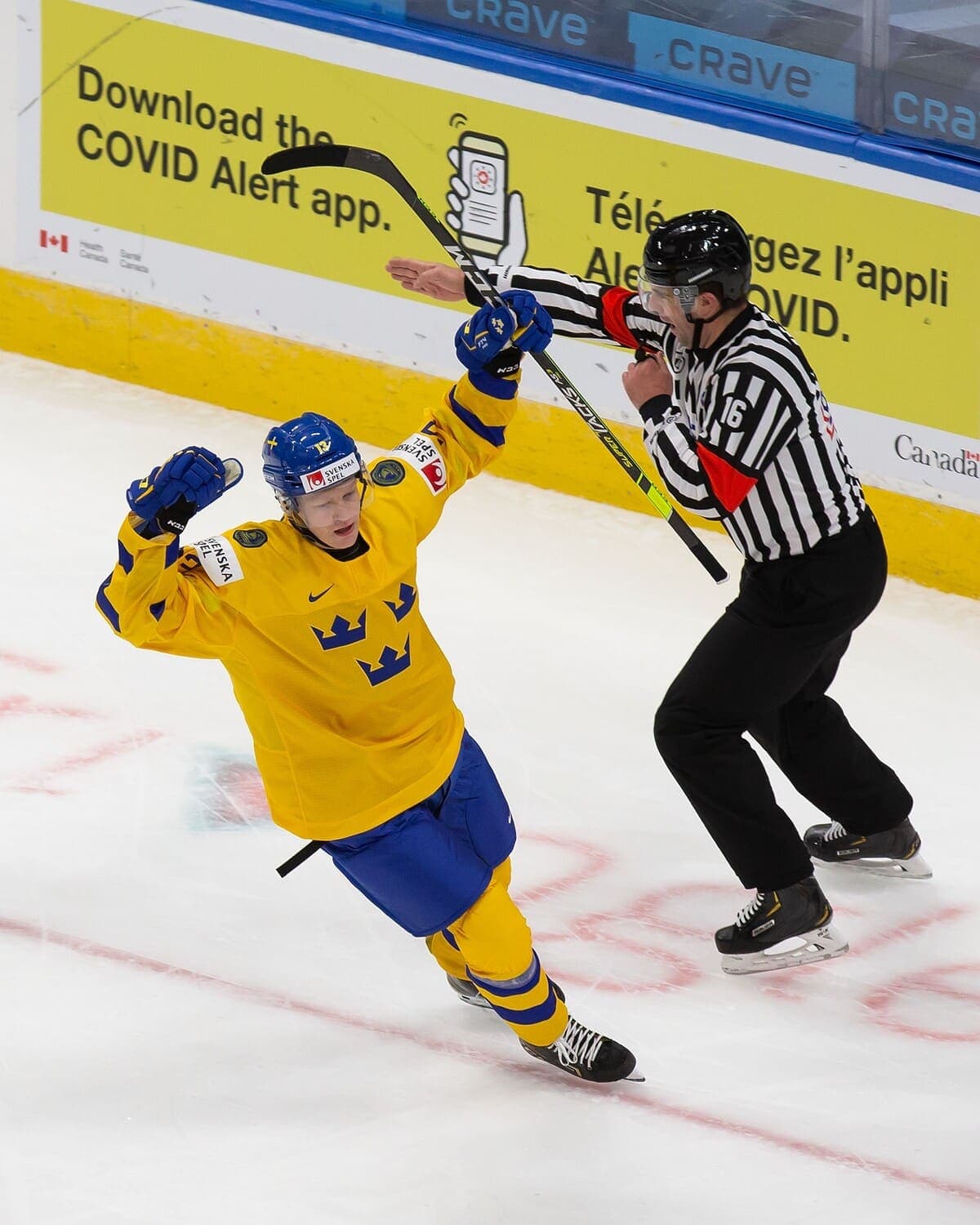 L'espoir suédois Emil Heineman lors du championnat mondial junior, en décembre 2020.