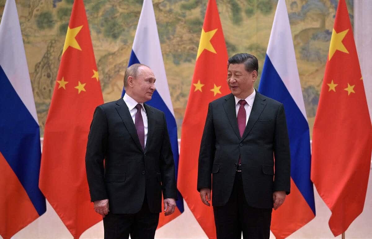 Les présidents russe et chinois Vladimir Poutine et Xi Jinping.