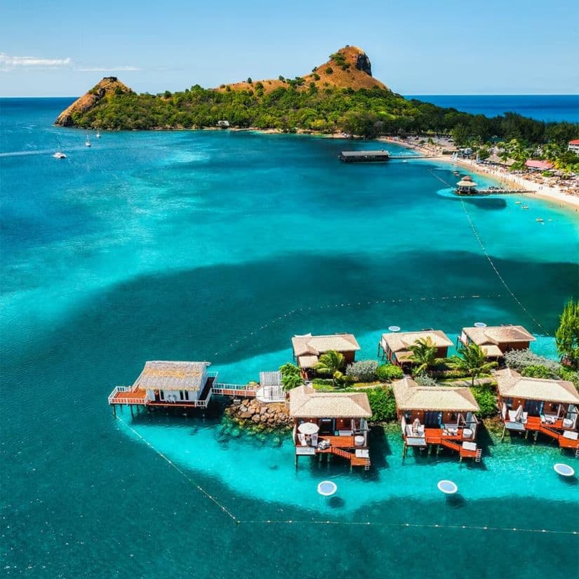 9 destinations pour villas sur pilotis au Sud