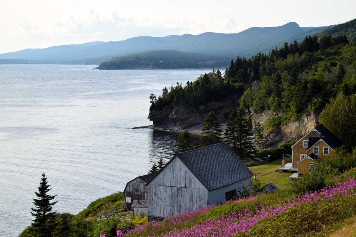 Le parc national Forillon.