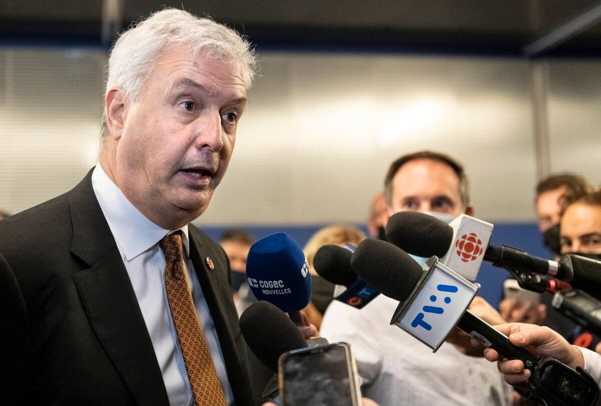 Le PDG d'Air Canada, Michael Rousseau