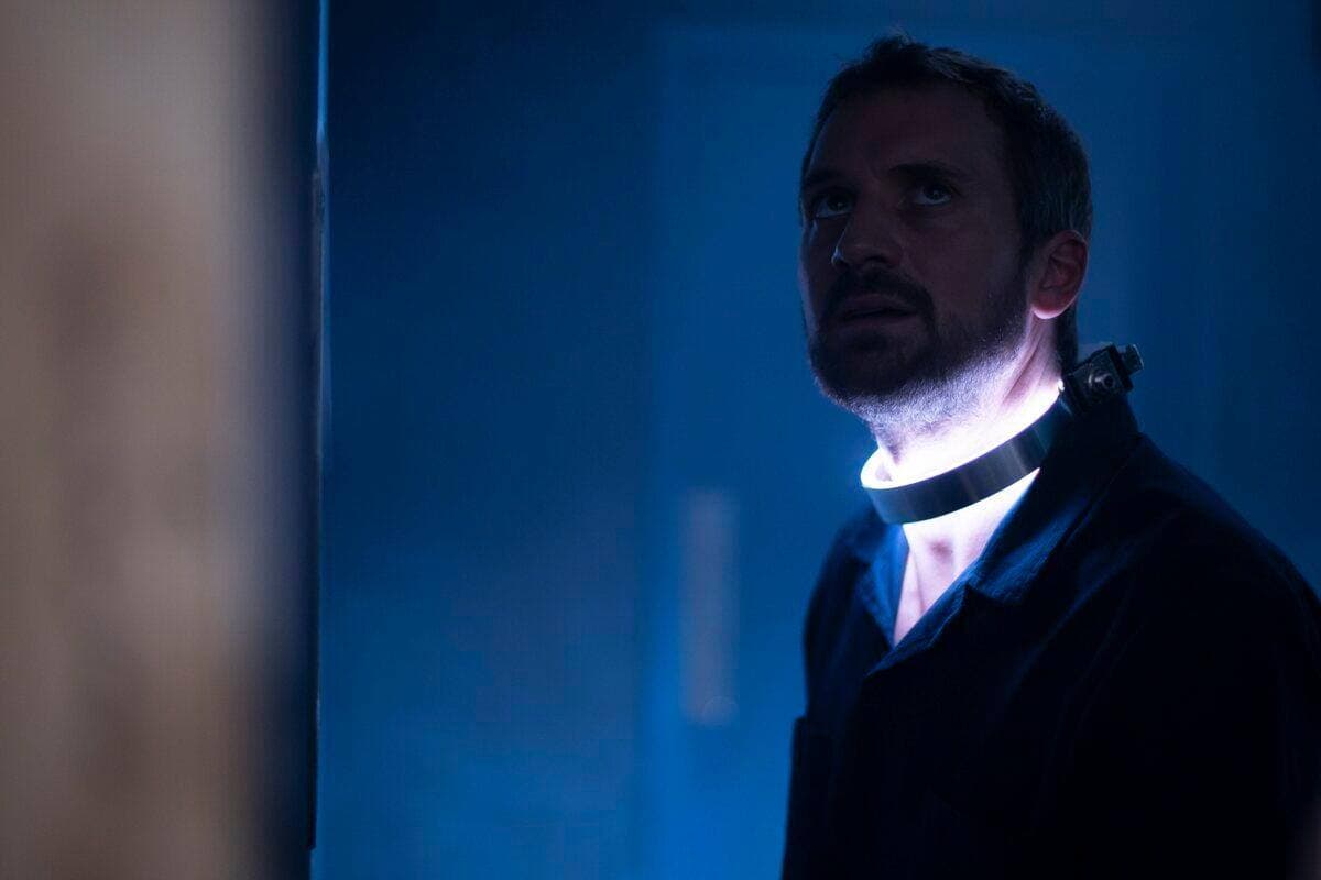 L'acteur Jean-Philippe Perras dans la série Piégés. Photo crédit Éric Myre
