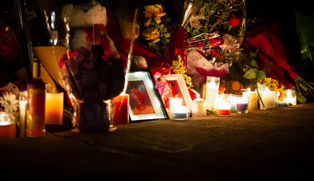 Un mémorial en l'honneur de Thomas Trudel.