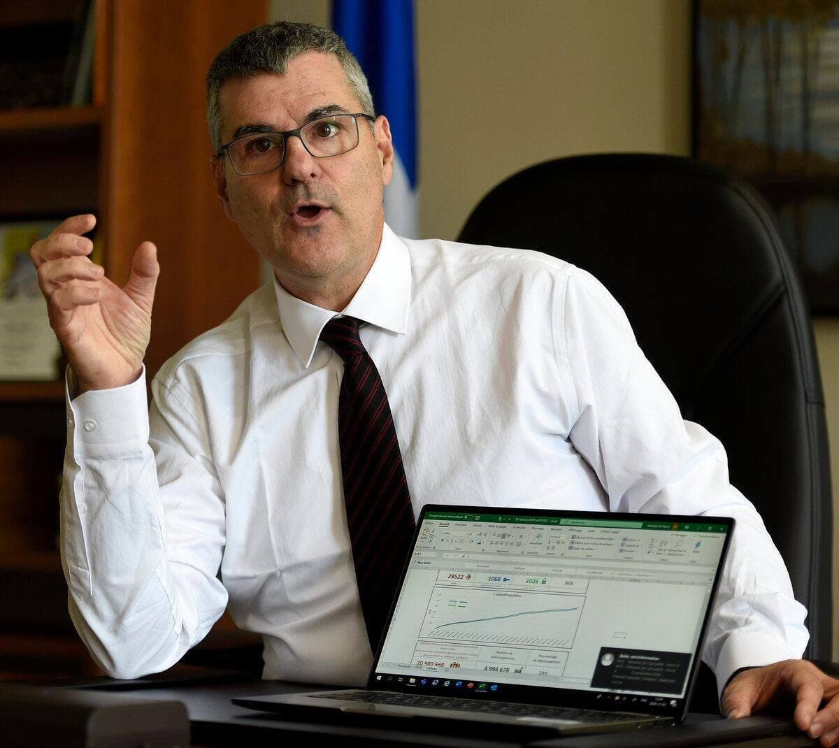 Le ministre Éric Caire