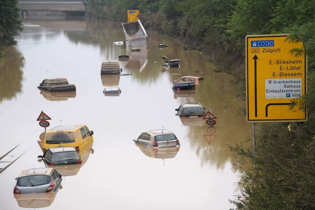 Des inondations mortelles ont frappé l'Allemagne en juillet.