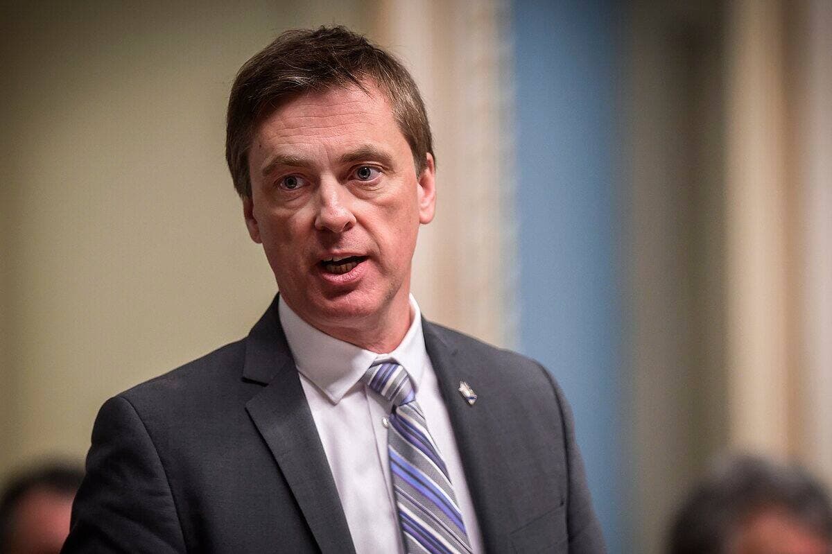 Le leader parlementaire du Parti libéral du Québec, Marc Tanguay