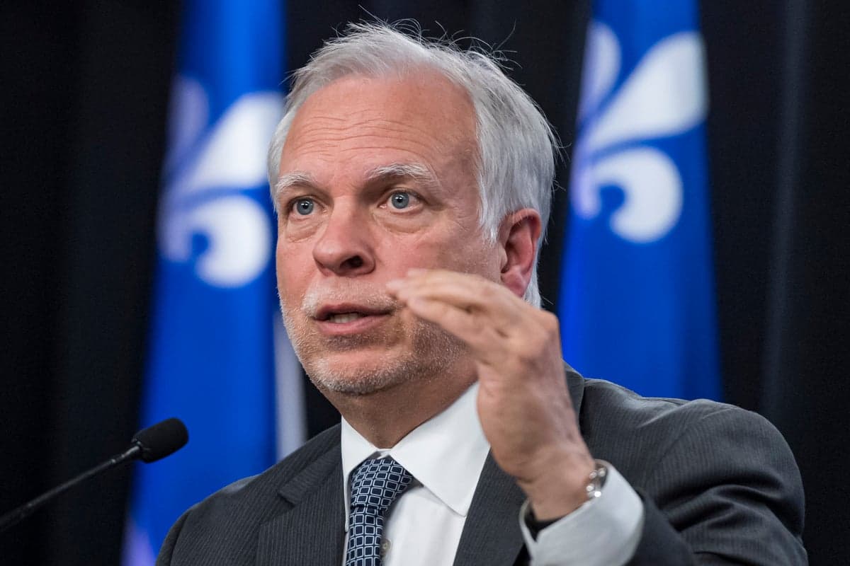 Le Dr Luc Boileau, directeur national de santé publique par intérim du Québec