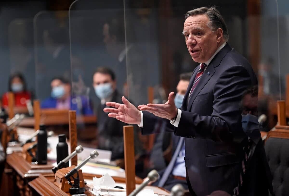 Le premier ministre du Québec, François Legault
